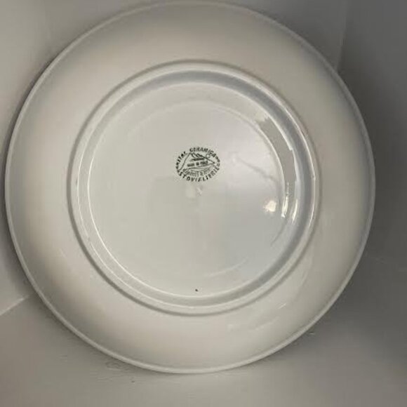 Extra Large Italian Pasta Bowl  Stoviglierie  Hand Painted Floral Made In Italy - Picture 3 of 9